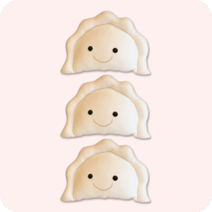 Pierogi Mascot 3PCS